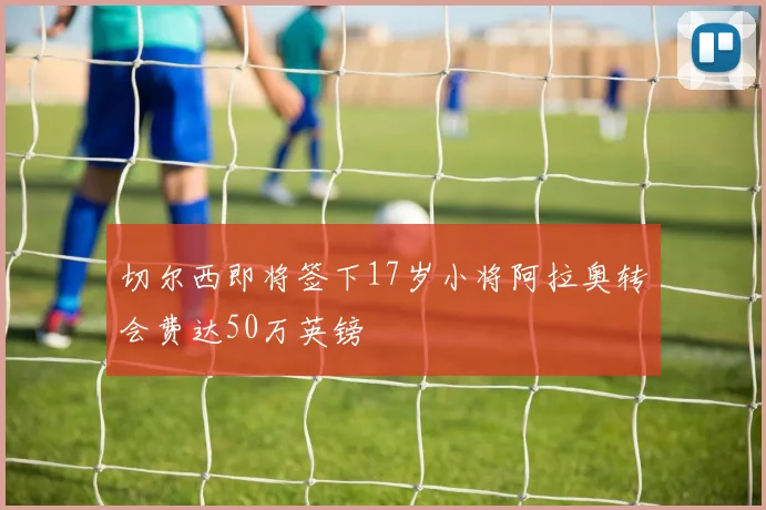切尔西即将签下17岁小将阿拉奥转会费达50万英镑